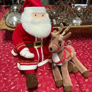 Hallmark Christmas Polar Express Santa and Reindeer